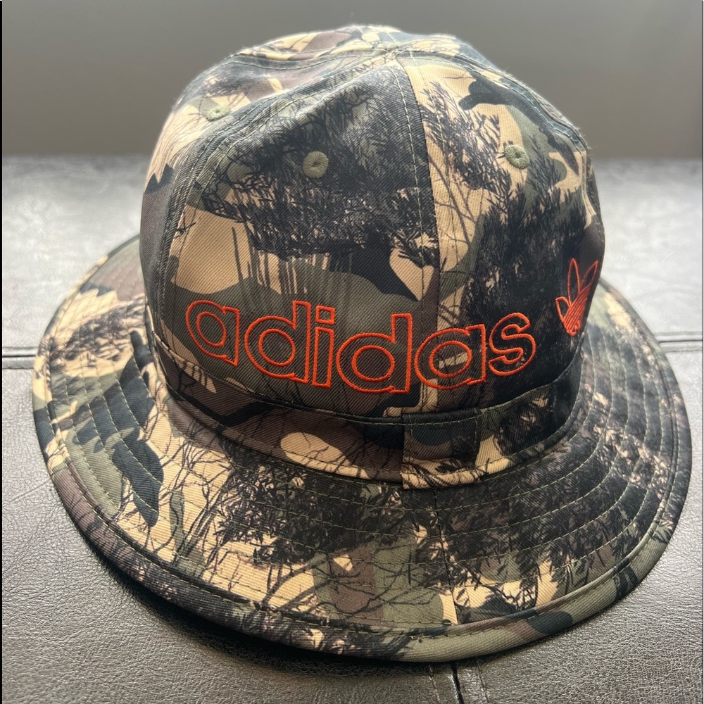 Adidas Camo Bucket Hat OSFA